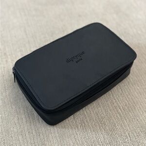 New Diptyque Qatar Airways First Class Black Travel Makeup Cosmetic Toiletry Bag